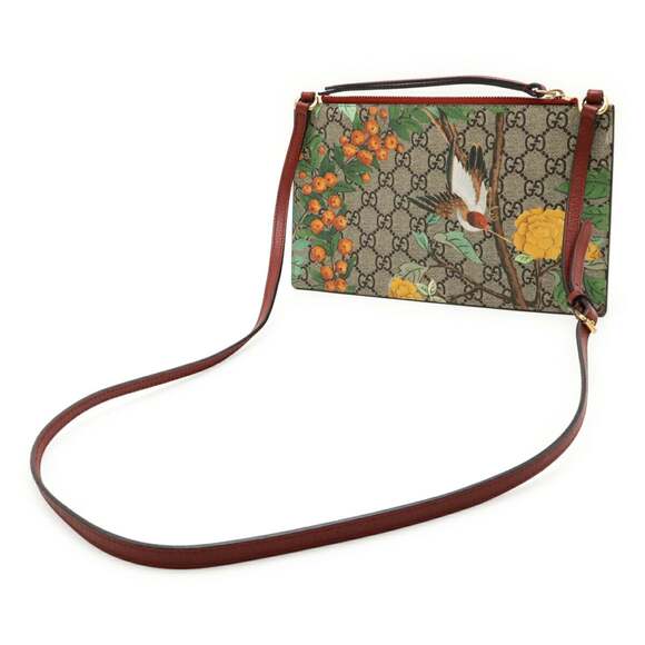 GUCCI Cream Leather Shoulder Bag - Picture 3 of 8